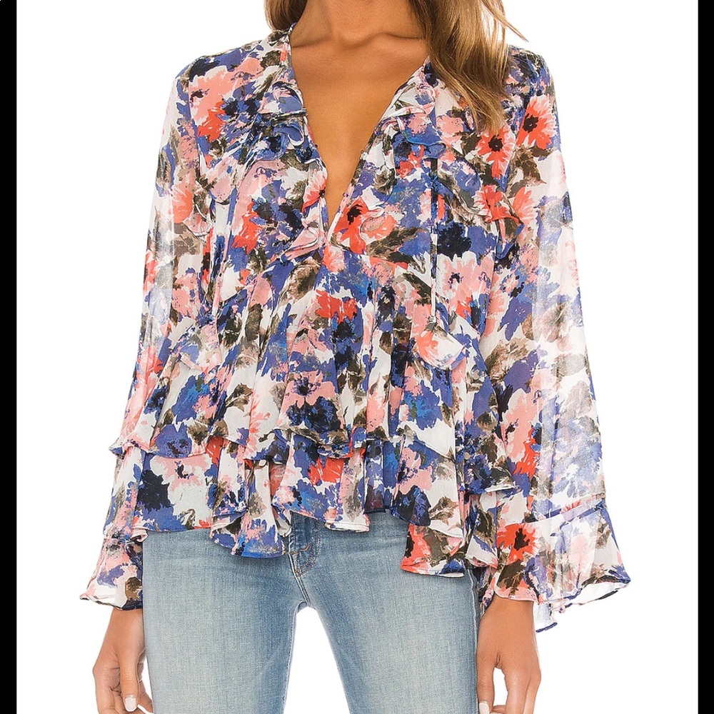 MISA Los Angeles Floral Top